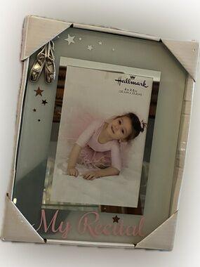 Hallmark Pink & Silver Ballet Recital Photo Frame